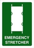 Emergency Stretcher sign